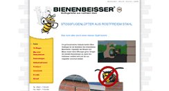 Desktop Screenshot of bienenbeisser.de